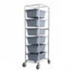 Channel 506LA Mobile Aluminum Lug Rack - 6 Lug Capacity Channel 506LA Mobile Aluminum Lug Rack - 6 Lug Capacity