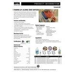 Kutol 68841 Health Guard 1000 mL Dye and Fragrance Free 62% Alcohol Hand Sanitizer Bag - 6/Case