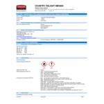 Rubbermaid® FG4012591 Microburst 3000 Country Delight Metered Aerosol Air Freshener System Refill