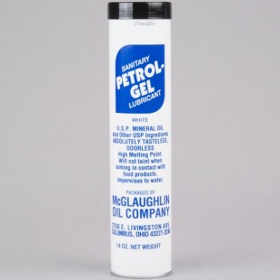 McGlaughlin Petrol-Gel Food Grade Sanitary Lubricant - 14 oz. Cartridge