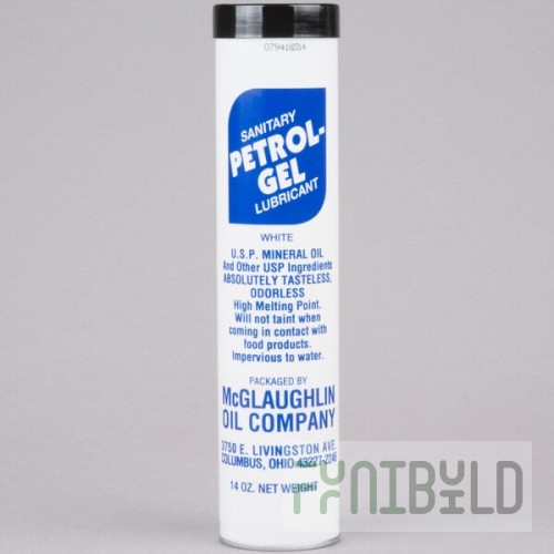 McGlaughlin Petrol-Gel Food Grade Sanitary Lubricant - 14 oz. Cartridge