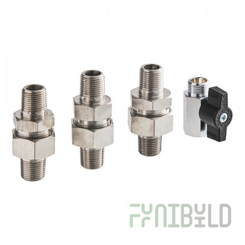 Seko USAS004001 Adapter Set with Universal Adapter Ball Valve for ProSink Chemical Dispensers