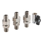Seko USAS004001 Adapter Set with Universal Adapter Ball Valve for ProSink Chemical Dispensers Seko USAS004001 Adapter Set with Universal Adapter Ball Valve for ProSink Chemical Dispensers