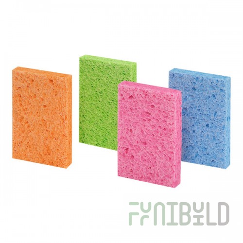 3M Scotch-BriteTM ocelo 70007072864 Multi-Purpose Sponge - 4/Pack