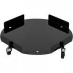 Ex-Cell Kaiser Arena 51 Series ARENA-51 51 Gallon Black Steel Customizable Outdoor Trash Receptacle with Dome Top