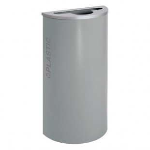 Ex-Cell Kaiser RC-KDHR-PL BT-HMG Black Tie Kaleidoscope Hammered Gray Half Round 8 Gallon Plastic Receptacle Ex-Cell Kaiser RC-KDHR-PL BT-HMG Black Tie Kaleidoscope Hammered Gray Half Round 8 Gallon Plastic Receptacle