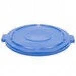 Rubbermaid® 1779636 BRUTE 44 Gallon Blue Round Trash Can Lid