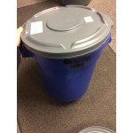Rubbermaid® 1779636 BRUTE 44 Gallon Blue Round Trash Can Lid