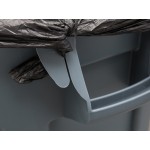 Rubbermaid® FG263200GRAY BRUTE 32 Gallon Gray Round Trash Can Rubbermaid® FG263200GRAY BRUTE 32 Gallon Gray Round Trash Can