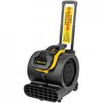 Tornado 98780 Windshear Storm 3-Speed Compact Air Mover with Kickstand and Power Outlet - 120V Tornado 98780 Windshear Storm 3-Speed Compact Air Mover with Kickstand and Power Outlet - 120V