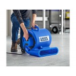 Lavex 3-Speed Commercial Air Mover with Telescoping Handle, Wheels, and GFCI Power Outlets - 1 hp, 1,450 CFM