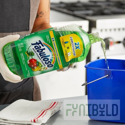 Fabuloso CPC53043 56 oz. Concentrated Formula Passion Fruit Scent Multi-Purpose Cleaner - 6/Case