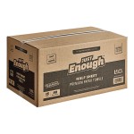 Lavex Just Enough 2-Ply Premium Half Sheet Paper Towel Roll, 90 Half Sheets/Roll - 15/Case