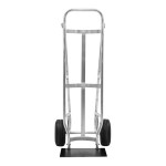 Valley Craft 600 lb. Curved Back Aluminum Beverage Hand Truck with Brakes F83971A6 Valley Craft 600 lb. Curved Back Aluminum Beverage Hand Truck with Brakes F83971A6