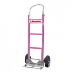 B&P Manufacturing Liberator 600 lb. Straight Back Hand Truck with Vertical-Grip Straight Loop Handle, 10
