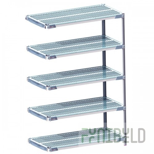 Metro 5AX537GX3 MetroMax i Polymer Add-On Shelving Kit - 24