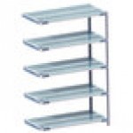 Metro 5AX537GX3 MetroMax i Polymer Add-On Shelving Kit - 24 Metro 5AX537GX3 MetroMax i Polymer Add-On Shelving Kit - 24
