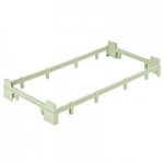 Vollrath 52828 Signature Half-Size Light Green 32-Compartment 7 3/16