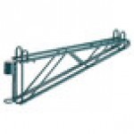 Metro 2WS14K3 Post-Type Wall Mount Shelf Support for Adjoining Super Erecta Metroseal Green 14