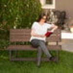 Lifetime 60139 Mocha Brown Convertible Bench / Table