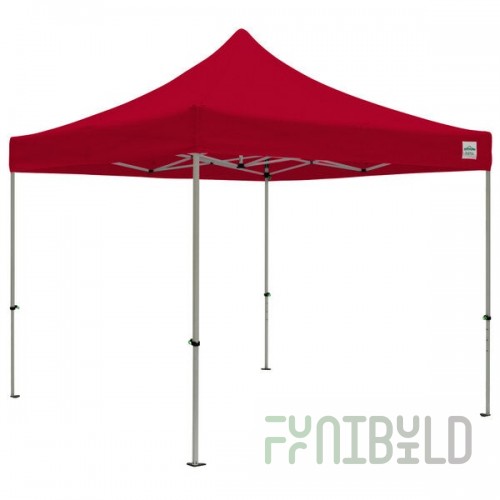 Caravan Canopy 21003205031 Classic 10' x 10' Red Commercial Grade Instant Canopy Deluxe Kit
