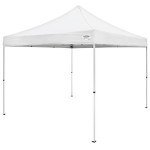 Caravan Canopy 21008100010 M-Series Pro 2 10' x 10' White Straight Leg Instant Canopy Caravan Canopy 21008100010 M-Series Pro 2 10' x 10' White Straight Leg Instant Canopy