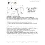 Flash Furniture Agent Black LeatherSoft Loveseat with Charging Bank and Wooden Feet