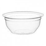 WNA Comet Signature 6-10 oz. Clear Universal PET Plastic Dessert Cup Lid - 1,000/Case