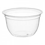 WNA Comet Signature 6-10 oz. Clear Universal PET Plastic Dessert Cup Lid - 1,000/Case