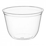 WNA Comet Signature 6-10 oz. Clear Universal PET Plastic Dessert Cup Lid - 1,000/Case