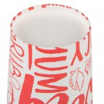 Choice Large 16 oz. Paper Scoop Cup with Hot Food Print Design - 1,000/Case Choice Large 16 oz. Paper Scoop Cup with Hot Food Print Design - 1,000/Case