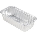 Durable Packaging 2 lb. Foil Bread Loaf Pan - 500/Case Durable Packaging 2 lb. Foil Bread Loaf Pan - 500/Case
