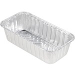Durable Packaging 2 lb. Foil Bread Loaf Pan - 500/Case Durable Packaging 2 lb. Foil Bread Loaf Pan - 500/Case