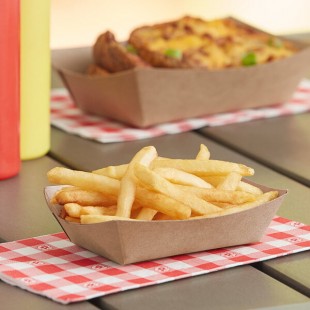 Southern Champion #40 6 oz. Grease-Resistant Kraft Paper Food Tray - 1,000/Case