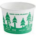 Choice 16 oz. White Double Poly-Coated Paper Food Cup - 500/Case Choice 16 oz. White Double Poly-Coated Paper Food Cup - 500/Case