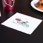 Creative Converting Arizona Cardinals 2-Ply Luncheon Napkin - 192/Case Creative Converting Arizona Cardinals 2-Ply Luncheon Napkin - 192/Case