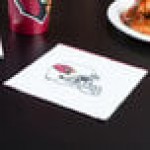 Creative Converting Arizona Cardinals 2-Ply Luncheon Napkin - 192/Case Creative Converting Arizona Cardinals 2-Ply Luncheon Napkin - 192/Case
