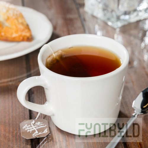 Libbey Farmhouse 9 oz. Cream Porcelain Cup - Sample