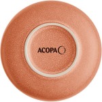 Acopa Pangea 16 oz. Terra Cotta Matte Porcelain Bowl - Sample