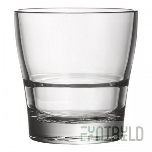 Libbey Dahlia 12 oz. Stackable Rocks / Double Old Fashioned Glass - Sample