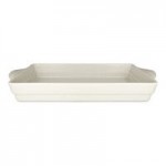 RAK Porcelain Chef's Fusion 7 oz. Sand White Porcelain Ramekin with Grooves - 12/Case
