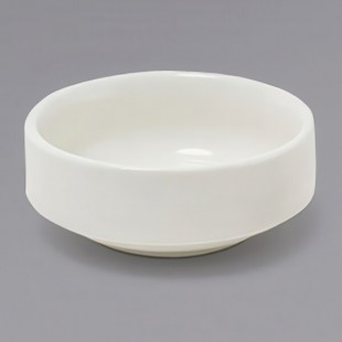 Front of the House Catalyst 3 oz. European White Round Porcelain Ramekin - 12/Case Front of the House Catalyst 3 oz. European White Round Porcelain Ramekin - 12/Case