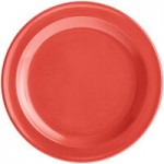 Acopa Foundations 4 oz. Orange Smooth Melamine Ramekin - 12/Case