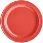 Acopa Foundations 4 oz. Orange Smooth Melamine Ramekin - 12/Case