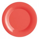 Acopa Foundations 4 oz. Orange Smooth Melamine Ramekin - 12/Case