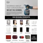 H. Risch, Inc. PLACEMATOCT17X13BLACK 17