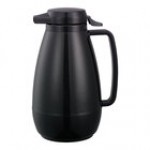 Service Ideas Thermo-Serv 33.8 oz. Gray ABS Plastic Insulated Coffee Carafe / Server with Push-Button Lid PB101MG Service Ideas Thermo-Serv 33.8 oz. Gray ABS Plastic Insulated Coffee Carafe / Server with Push-Button Lid PB101MG