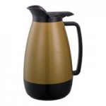 Service Ideas Thermo-Serv 33.8 oz. Gray ABS Plastic Insulated Coffee Carafe / Server with Push-Button Lid PB101MG Service Ideas Thermo-Serv 33.8 oz. Gray ABS Plastic Insulated Coffee Carafe / Server with Push-Button Lid PB101MG