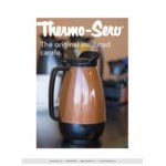 Service Ideas Thermo-Serv 33.8 oz. Gray ABS Plastic Insulated Coffee Carafe / Server with Push-Button Lid PB101MG Service Ideas Thermo-Serv 33.8 oz. Gray ABS Plastic Insulated Coffee Carafe / Server with Push-Button Lid PB101MG