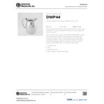 American Metalcraft 44 oz. Stainless Steel Mirror Finish Double-Walled Bell Pitcher DWP44 - 12/Case American Metalcraft 44 oz. Stainless Steel Mirror Finish Double-Walled Bell Pitcher DWP44 - 12/Case
